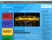 Tablet Screenshot of lisekissmeyer.dk